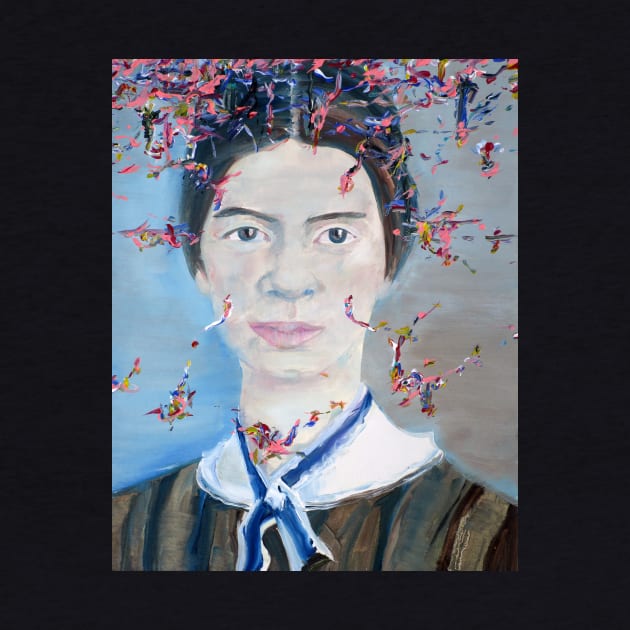 EMILY DICKINSON oil portrait by lautir